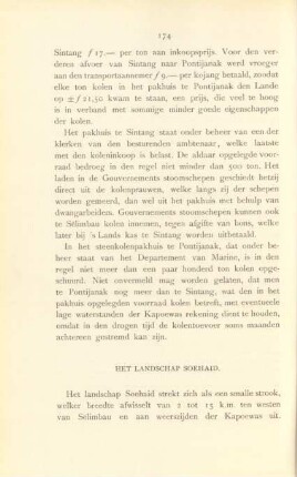 Het landschap Soehaid