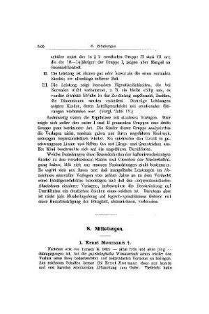 Nachruf : Ernst Meumann ; [Mitteilungen]