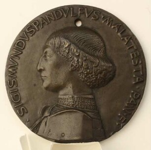 Zweiseitige Porträtmedaille auf Sigismondo Malatesta von Rimini