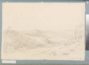 Hügelige Landschaft (Wesergebirge?)