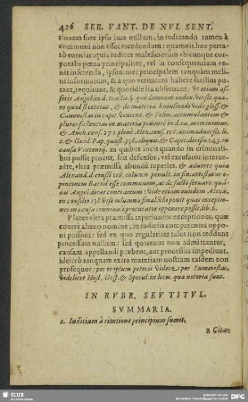 De nullitate ex defectu citationis, & unde ac quibus modis regulariter prouniat