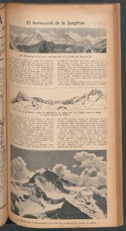 El ferrocarril de la Jungfrau