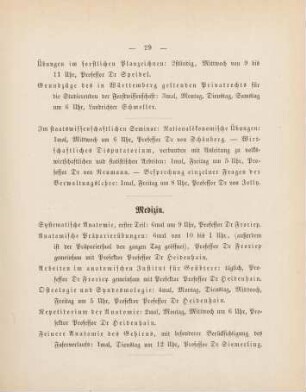 29-32, Medizin