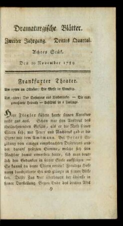 Achtes Stük