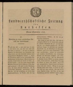 Monat September 1823