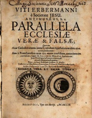 Parallela ecclesiae verae et falsae