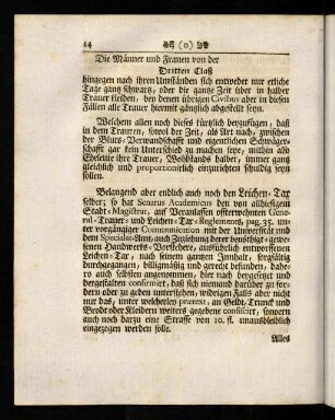 14-23, Die Männer und Frauen von der Dritten Claß - Eilftens