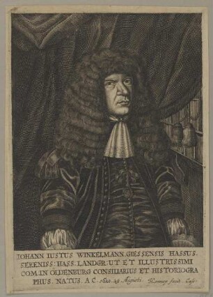 Bildnis des Iohann Iustus Winkelmann