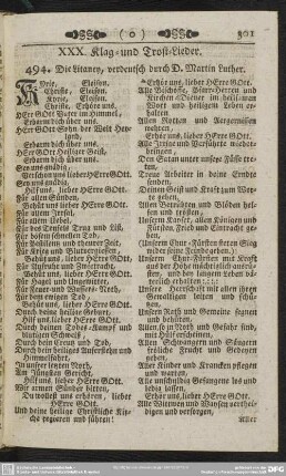XXX. Klag- und Trost-Lieder