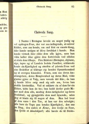 Chetovels Sang.
