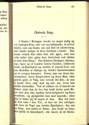 Chetovels Sang.