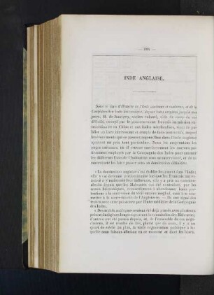 Inde anglaise.