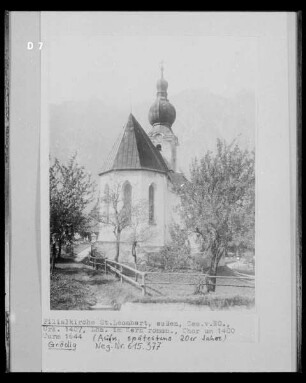 Filialkirche Sankt Leonhardt