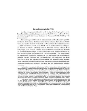 II. Anthropologischer Teil