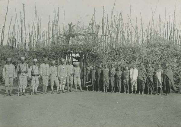 Poste fortifié askari de Mahumero près d'Ikoma.