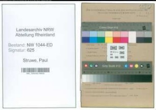Entnazifizierung Paul Struwe , geb. 24.08.1903 (Lehrer)