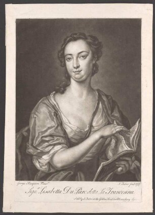Porträt Elisabetta Du Parc, genannt La Francesina (-1778)