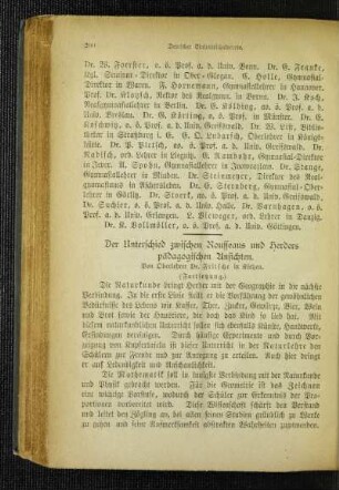 ¬Der¬ Unterschied zwischen Rousseaus und Herders pädagogischen Ansichten : (Fortsetzung)