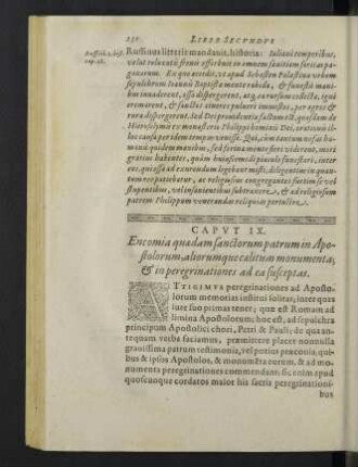 Caput IX. - XV.