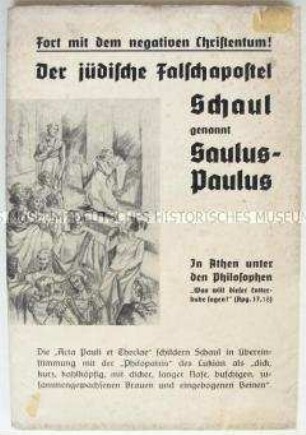 Propagandaschrift zur nationalsozialistischen Kirchenpolitik