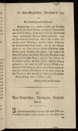 479-498, IV. von Vergleichen, Verträgen, Kontrakten etc.