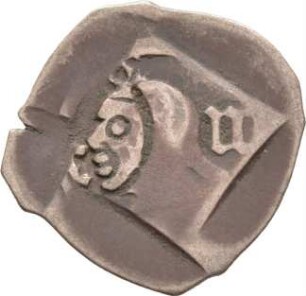 Münze, Pfennig (Vierschlagpfennig), 1397 - 1406