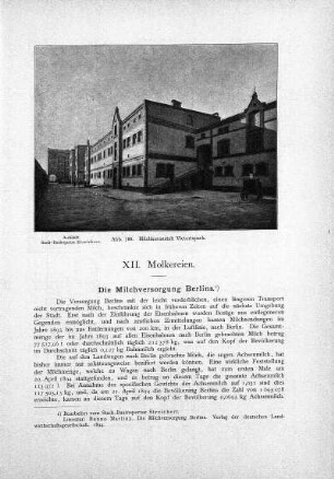 XII. Molkereien