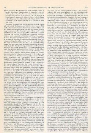 267-269 [Rezension] Schulz, Siegfried, Das Evangelium nach Johannes