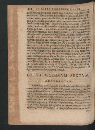 Caput Vigesimum Sextum.
