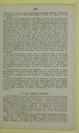 175. Die Landdrostei Osnabrück