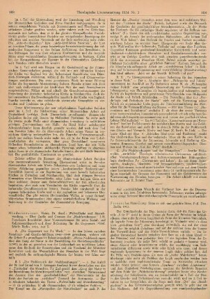 183-184 [Rezension] Niederstrasser, Heinz, Weltteilhabe und Menschwerdung
