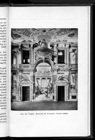 Abb. 184. Tiepolo. Gastmahl der Kleopatra. Palazzo Labbia