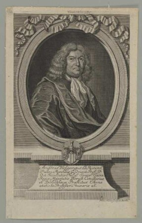 Bildnis des Andreas Wolgangus de Runckel