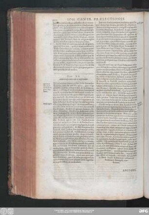 Cap. XX. Adducitur secunda ratio & confirmatur.
