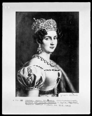 Bildnis der Königin Theresia von Bayern