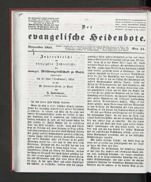 November 1855. Nro.11