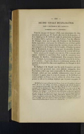 Secons voyage d'exploration