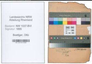 Entnazifizierung Otto Boettger , geb. 01.06.1901 (Postinspektor)