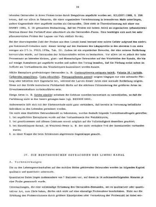 IV. Die benthonischen Ostracoden des Limski Kanal