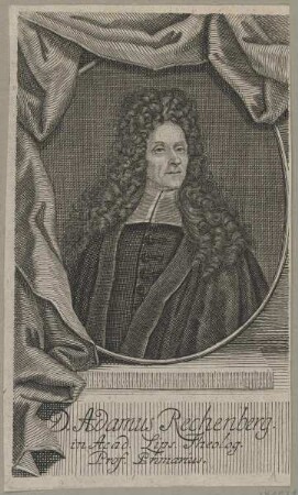Bildnis des Adamus Rechenberg