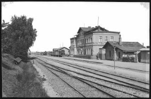 Nerchau. Bahnhof Nerchau-Trebsen