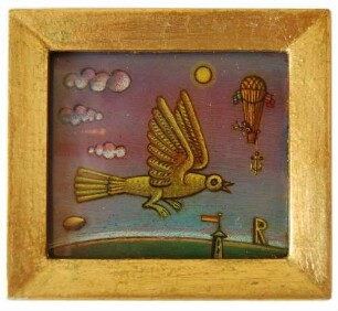 Werner Rohde, Gelbe fliegende Taube