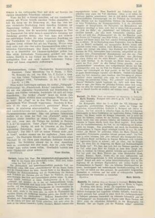 358-359 [Rezension] Masznyik, Andreas, Mathias Bahil
