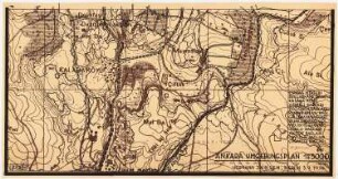 Gesamtbebauungsplan Ankara. Umgebung von Ankara: Straßen- und Grünflächenplan 1:5000