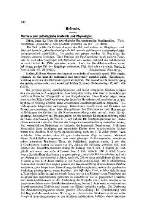 Normale und pathologische Anatomie und Physiologie