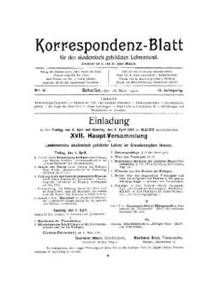 Bestand der höheren Lehranstalten Preussens nach dem Januarheft des Centralblattes