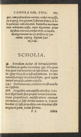Scholia.