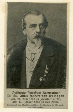 Freiherr von Wolzogen, Alfred (1823-1883)