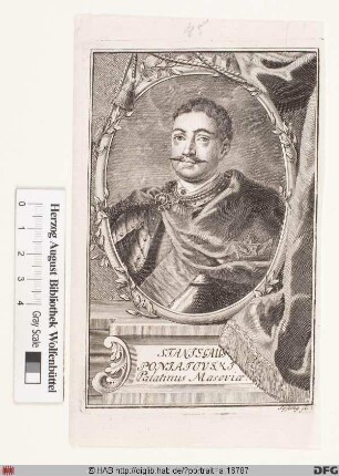 Bildnis Stanisław Ciołek Graf Poniatowski