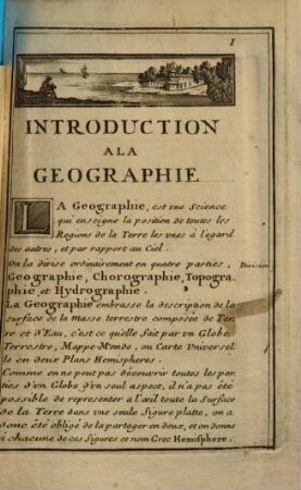 Introduction A La Geographie : Avec une Description Historique Sur touttes les parties de la Terre